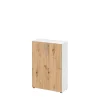 Aktenschrank 80 x 114,4 cm Weiß/ Asteiche