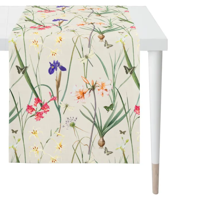 APELT Läufer FRÜHJAHRSBLÜTEN-MOTIV 48x140cm mehrfarbig