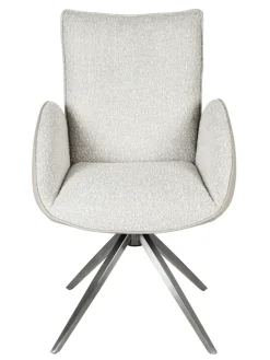 Armlehnenstuhl BREST creme/beige