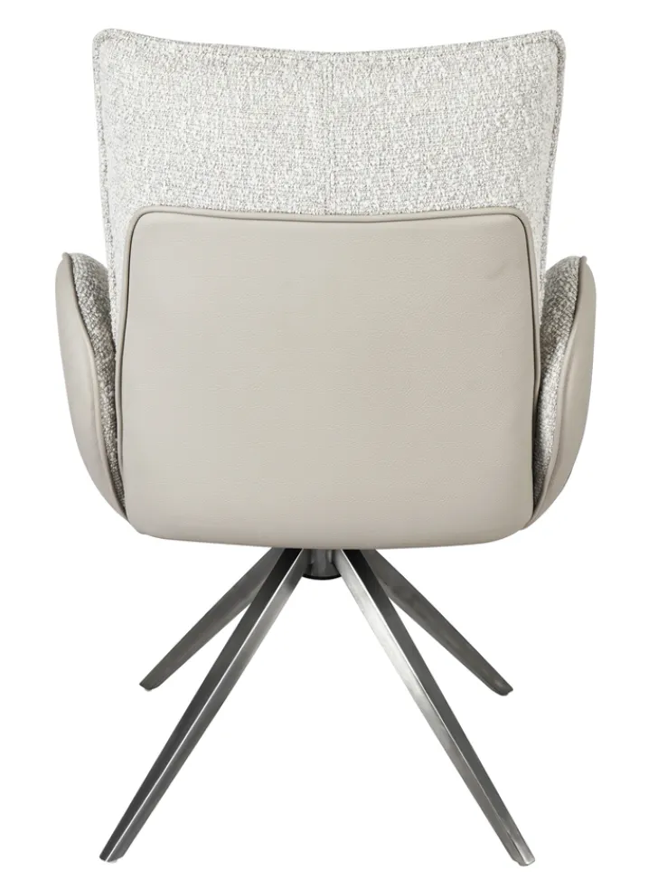 Armlehnenstuhl BREST creme/beige