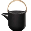 ASA Teekanne COPPA 1000 ml kuro-schwarz