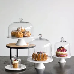 ASA Tortenplatte GRANDE 30 cm Keramik weiß