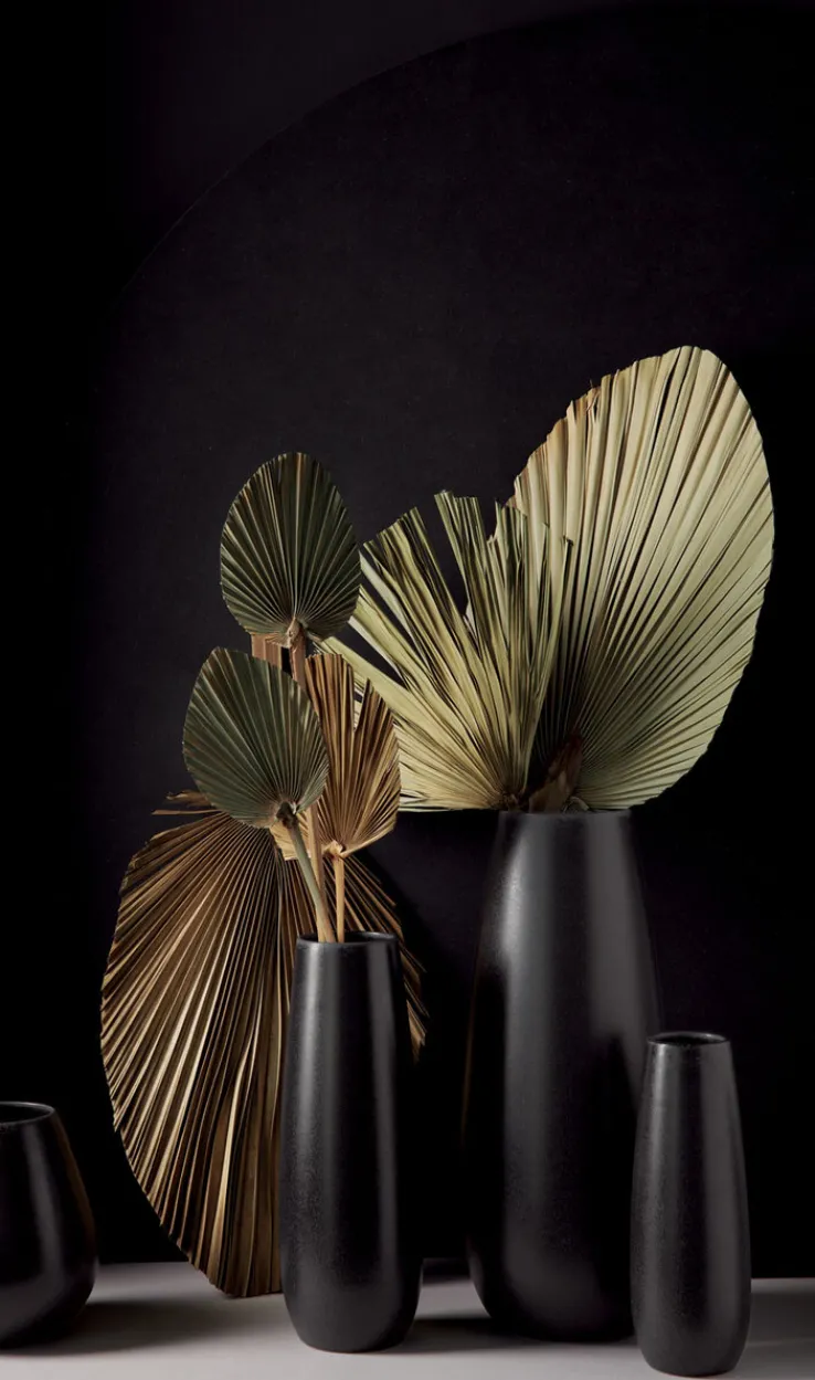 ASA Vase EASE XL 45 cm black-iron