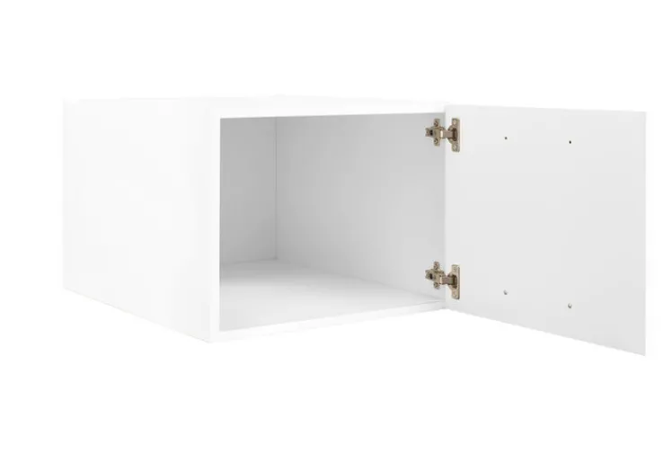 QUARTIER Aufsatzschrank MR. SAUBER 50 x 38 cm weiß