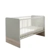 Babybett FIEN grau/ braun