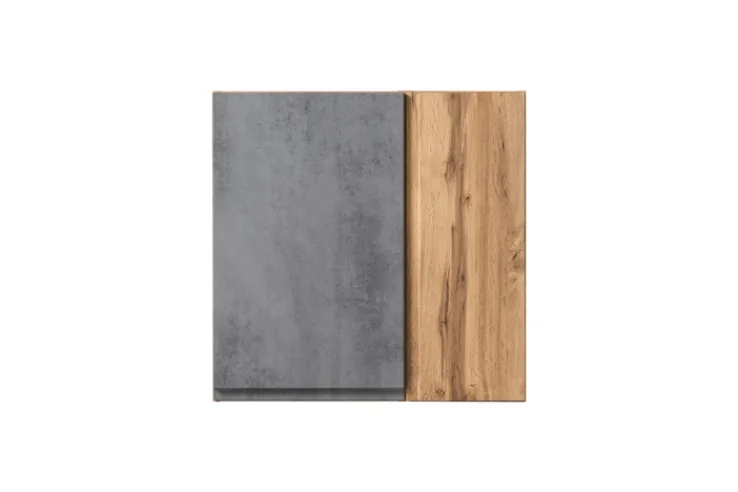 Bad-Hängeschrank GENT hellgrau/braun 65cm