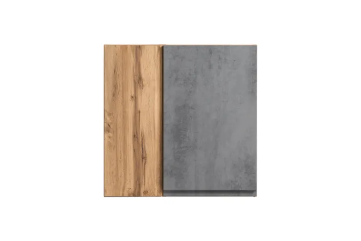 Bad-Hängeschrank GENT hellgrau/braun 65cm