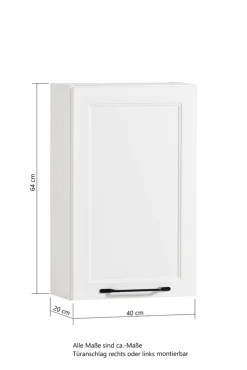 Bad-Hängeschrank LÜTTICH weiß