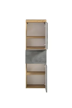 Bad-Midischrank GENT hellgrau/braun 40cm