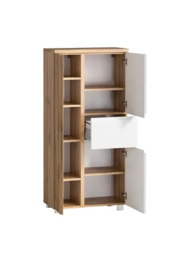 Bad-Midischrank GENT weiß/braun 65cm