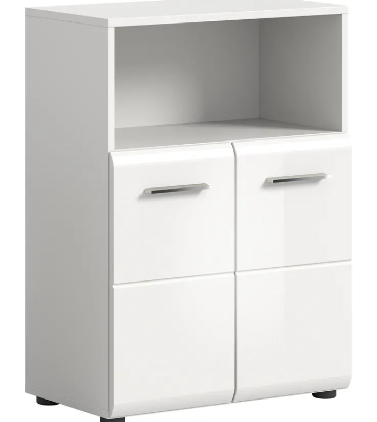 QUARTIER Bad-Midischrank LOGAN weiß