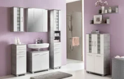 Bad-Spiegelschrank MAXIM weiß 80cm