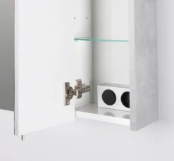 Bad-Spiegelschrank MAXIM weiß 80cm