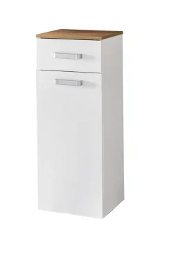 Bad-Unterschrank ALINA braun/weiß