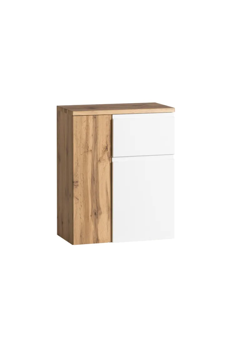 Bad-Unterschrank GENT weiß/braun 65cm