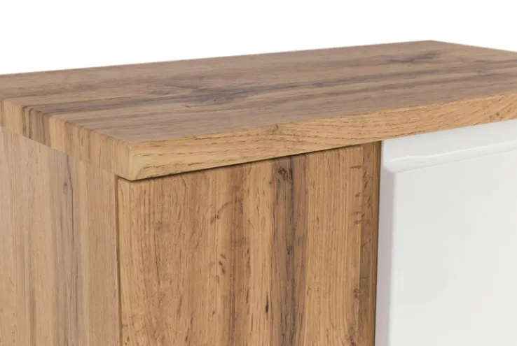 Bad-Unterschrank GENT weiß/braun 65cm