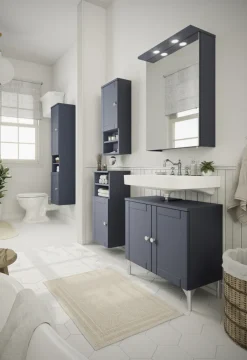 Bad-Unterschrank JESPER blau