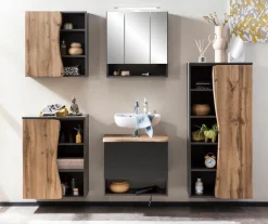 Bad-Waschbeckenunterschrank ANTWERPEN grau 61cm