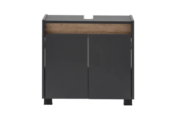 Bad-Waschbeckenuntesrchrank COMSO grau