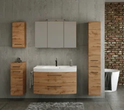 Bad-Waschtisch LIMBURG braun 100cm