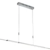 BANKAMP LED Balkenpendel LIGHTLINE II nickelfarbig