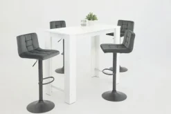 QUARTIER Barhocker AMANDA S 2er Set grau