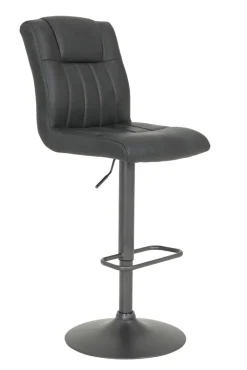 QUARTIER Barhocker ELKE 2er Set grau/Vintage Optik