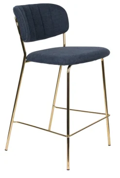 QUARTIER Barstuhl JOLIEN 2er Set dunkelblau