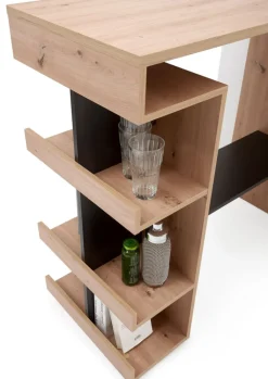 QUARTIER Bartisch SMASH braun/ schwarz