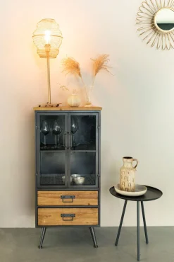 QUARTIER Beistelltisch ICE 48 x 46 cm anthrazit