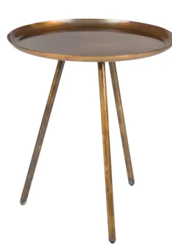 QUARTIER Beistelltisch LANDO 48 x 46 cm kupferfarbig