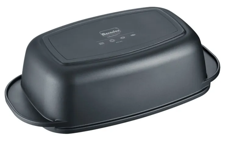 Berndes Bräter mit Glasdecker 5200 ml schwarz