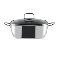 Berndes Quadro Servierpfanne b.nature 6,5 l Edelstahl