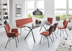 bert plantagie Esszimmerstuhl JONI FOUR 2er Set bold cuero