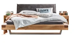 Bett ESPERA 180 x 200 cm Wildeiche natur geölt