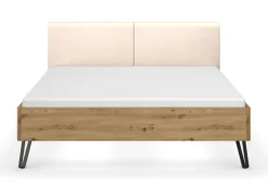 Bett SEAMO Artisan Eiche/ Champagner