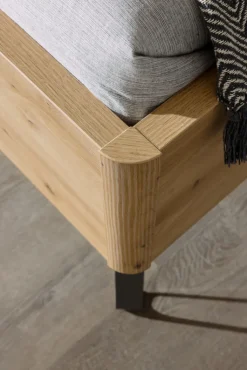 Bett SEAMO Artisan Eiche/ Champagner