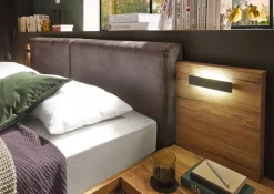 QUARTIER Bettanlage TRATTINO 180 x 200 cm braun/ graphit