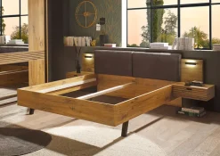 QUARTIER Bettanlage TRATTINO 180 x 200 cm braun/ graphit