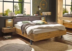 QUARTIER Bettanlage TRATTINO 180 x 200 cm braun/ graphit