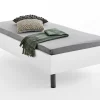 Kinder QUARTIER Bettgestell KIRA 90 x 200 cm weiß