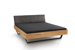Bettgestell VI 180 x 200 cm braun/ anthrazit