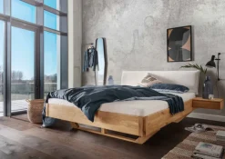 Bettgestell XI 180 x 200 cm braun/ beige