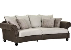 QUARTIER Bigsofa BOSTON hellbraun/beige