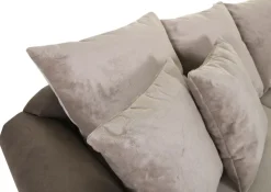 QUARTIER Bigsofa BOSTON hellbraun/beige