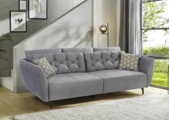QUARTIER Bigsofa CHASE grau