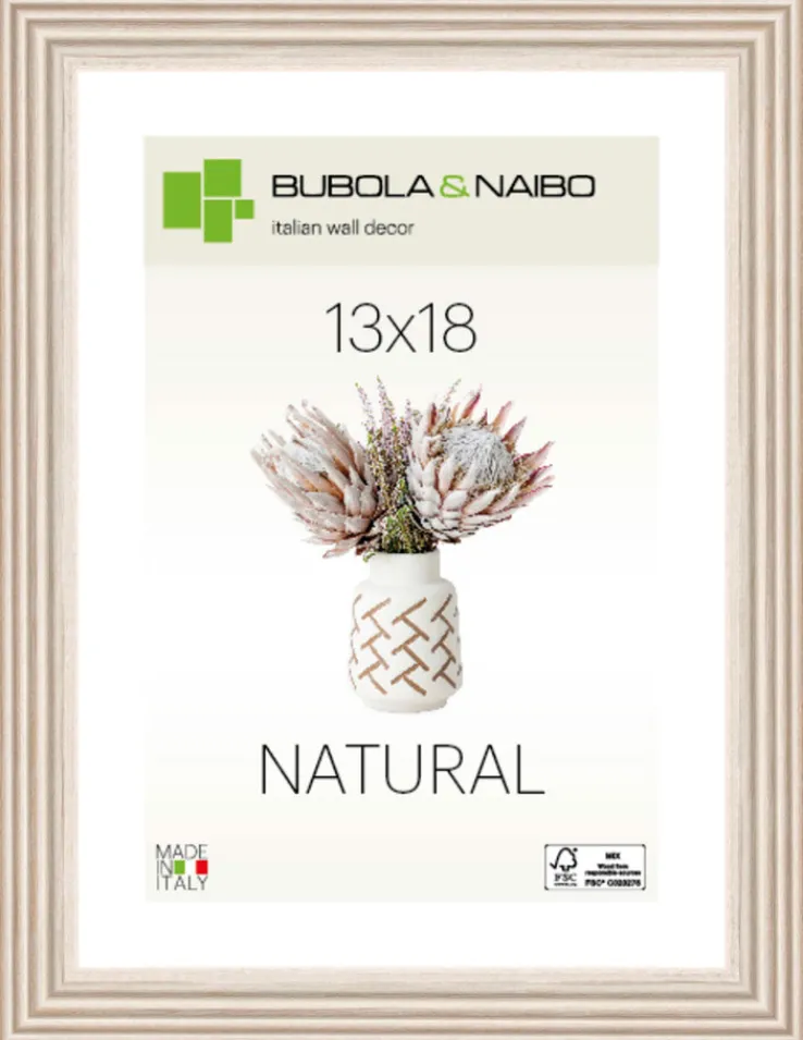 Bilderrahmen TOSCA 13 x 18 cm weiß