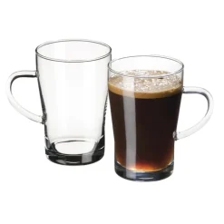 BOHEMIA SELECTION Tee-/ Kaffeeglas ORION 2er Set Glas