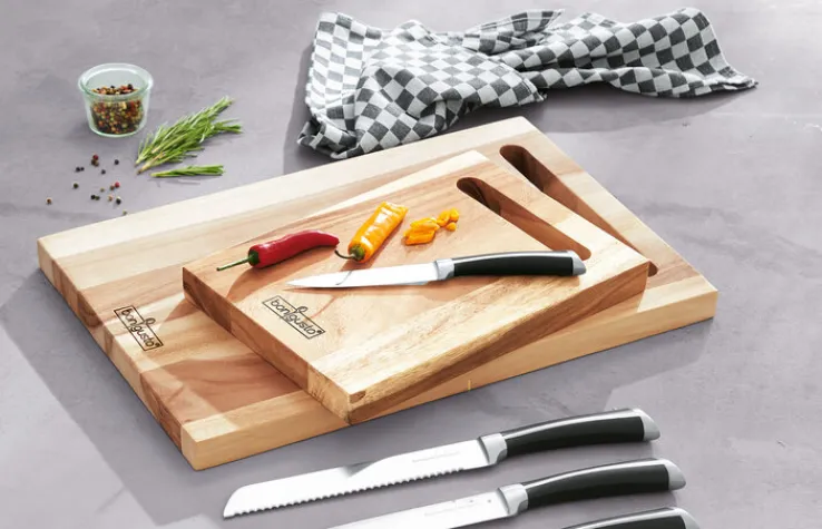 bongusto Schneidebrett 48 x 32,5 cm Akazie Holz