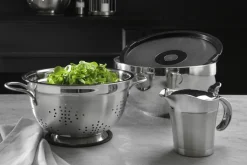 bongusto Sieb 26 cm Edelstahl silberfarbig